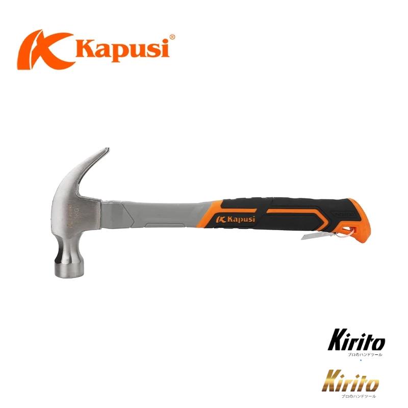 Búa Đinh Kapusi Nhật Bản – Búa Sừng Dê Đầu Nặng 250g / 500g / 750g – Cán Nhựa Chống Trượt, Bền Chắc