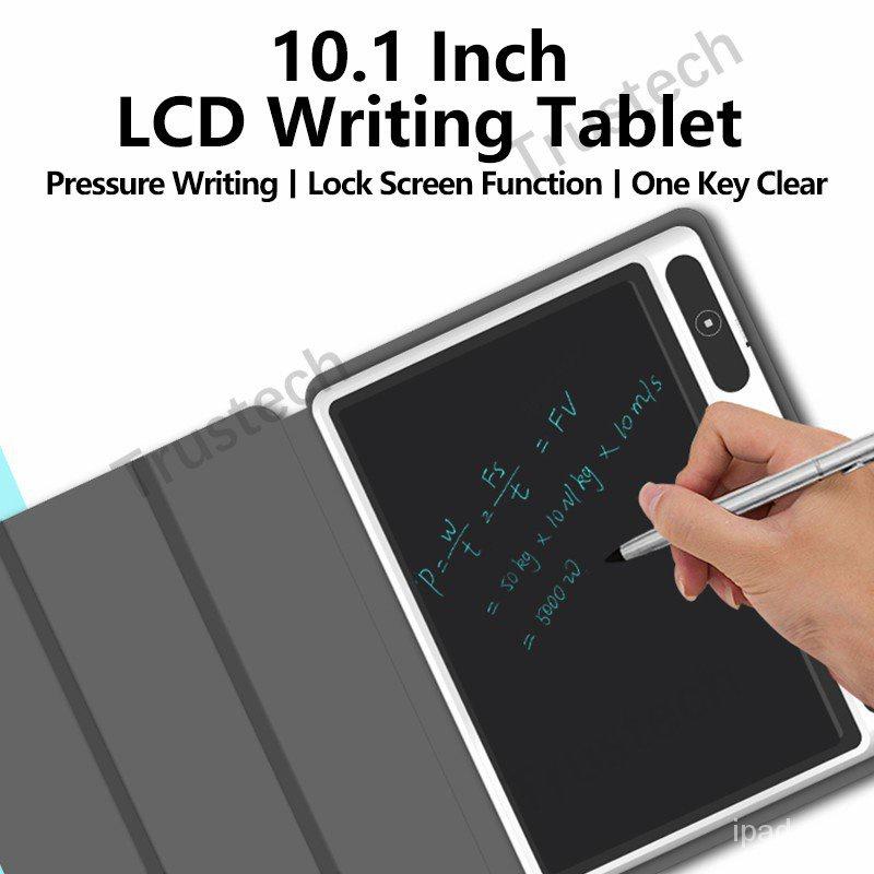 Bảng Viết Điện Tử Màn Hình LCD 10.1 Inch Kèm Bút Chất Liệu Da