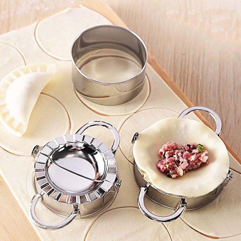 Dumpling Mold Household Dumpling Wrapper Cutter Making Machine Cooking Pastry Tool Kitchen Accessory Labor Saving Jiaozi Tool
