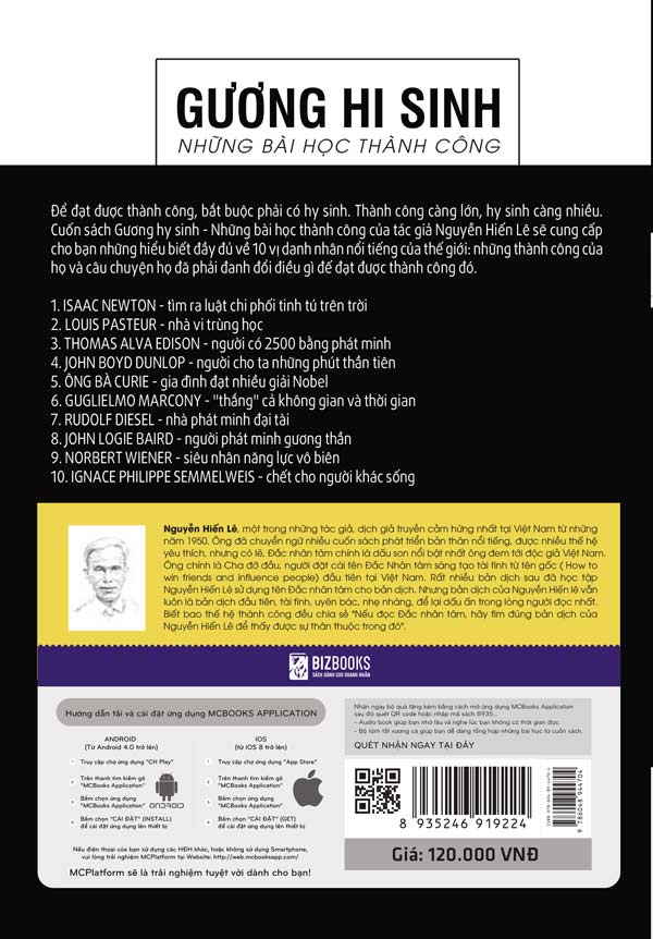 Gương Hy Sinh - Những Bài Học Thành Công (Nguyễn Hiến Lê - Bộ Sách Sống Sao Cho Đúng)_ Sách hay mỗi ngày