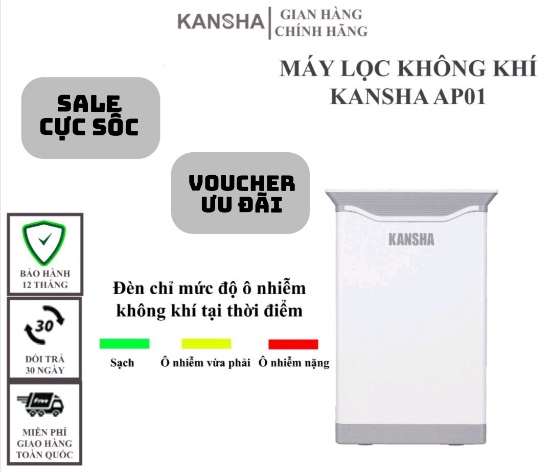 Máy lọc không khí KANSHA AP01 - Air Purifier