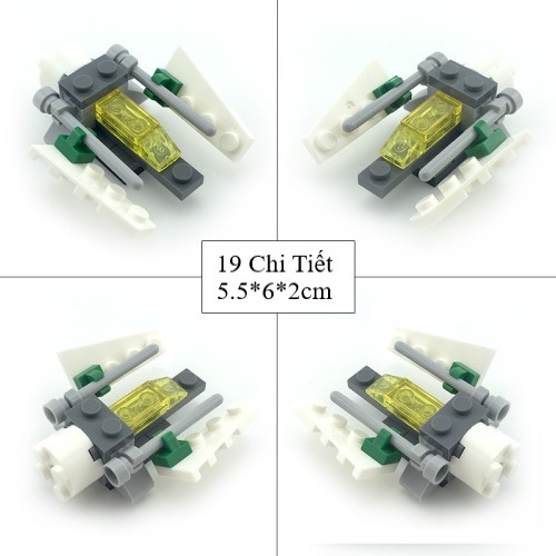 Bộ Sưu Tập Đồ Chơi Lego 14 Mẫu Xe Quân Sự 001