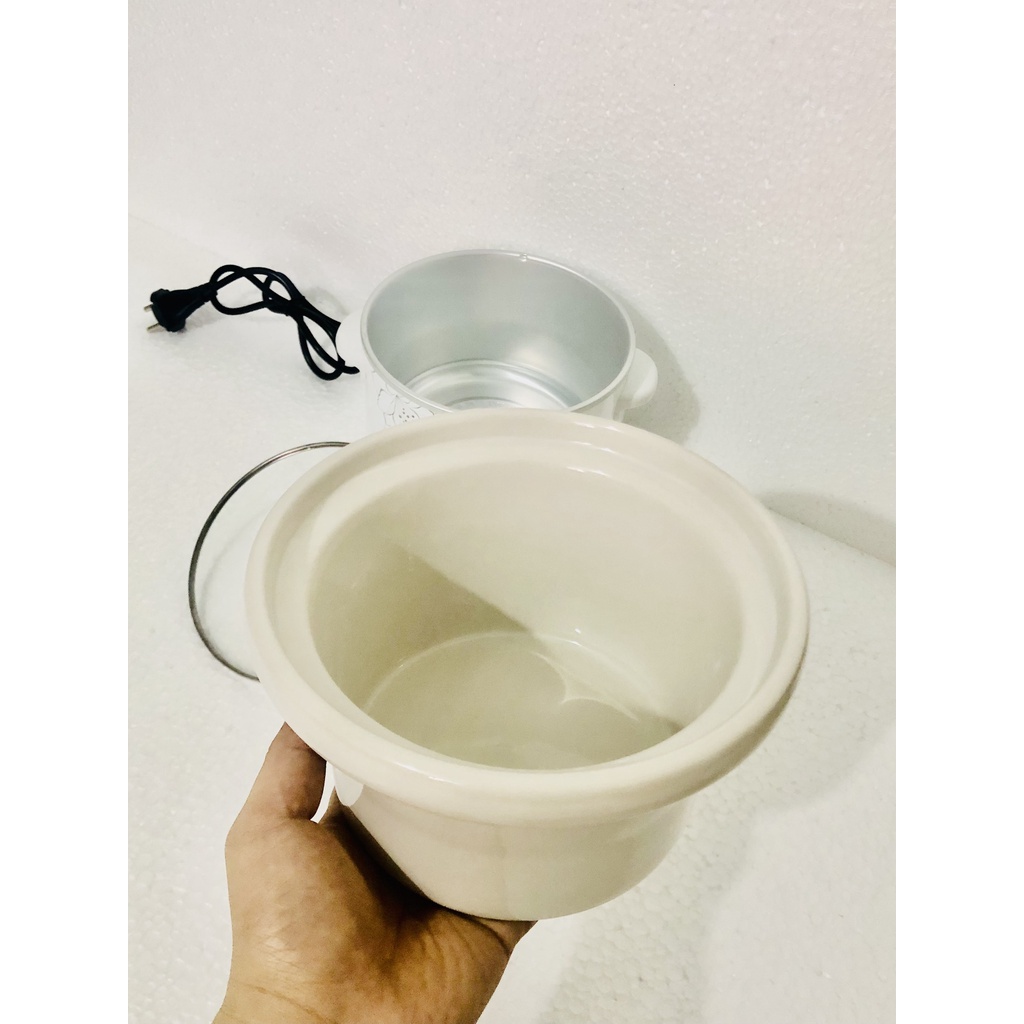 Nồi tiềm yến, hầm, nấu cháo, kho cá , nấu soup...lõi sứ đa năng DDG-15A 1,5L- Hàng nhập khẩu