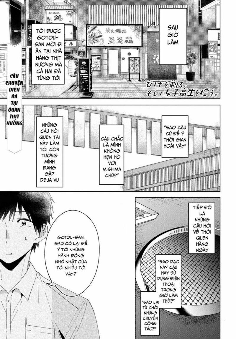 hige wo soru. soshite joshikosei wo hirou. chapter 14 3