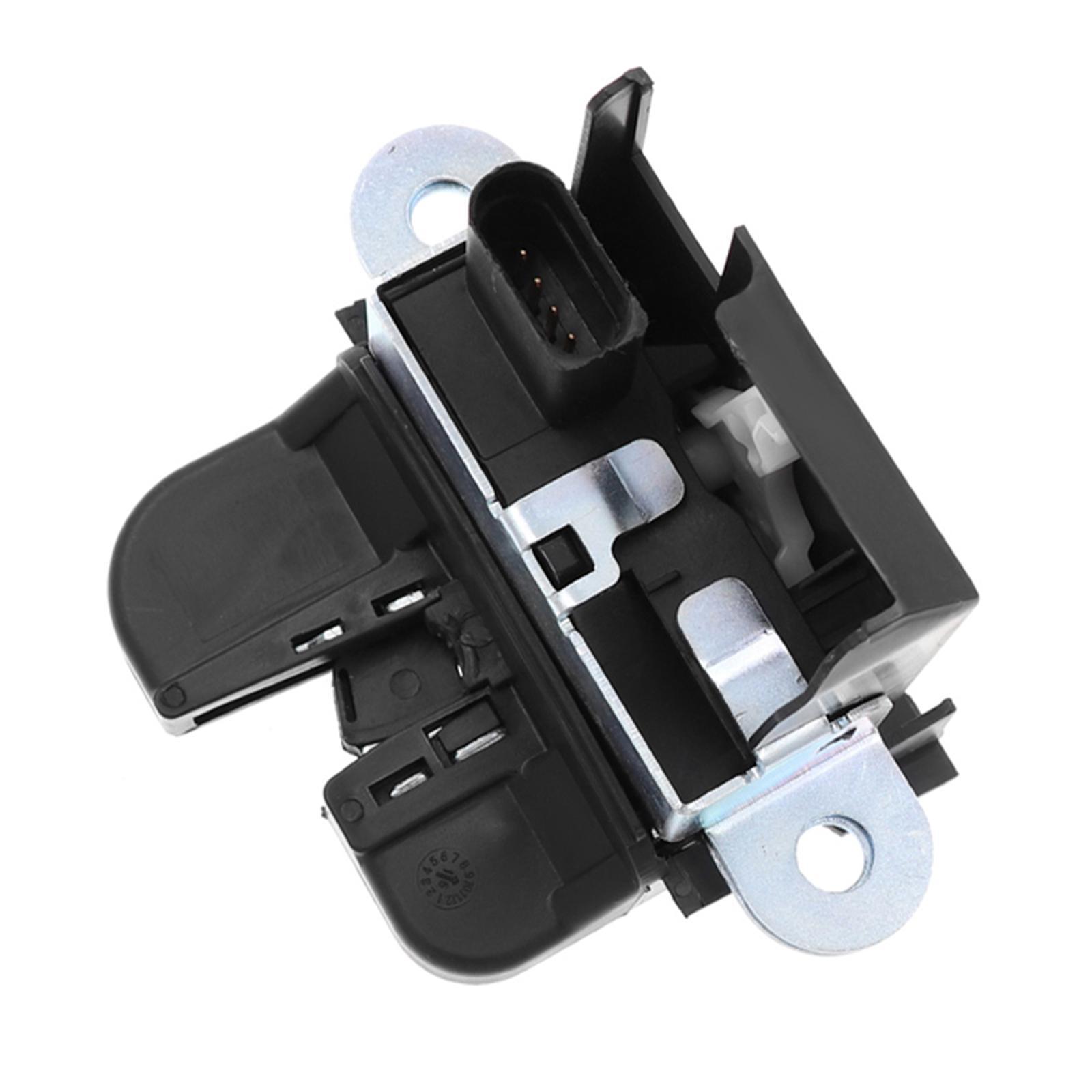 5M0827505 Tailgate Boot Lock Latch Actuator, High Performance, Replaces, Durable, Rear Trunk Boot Lid Liftgate Lock Latch 5M0827505E