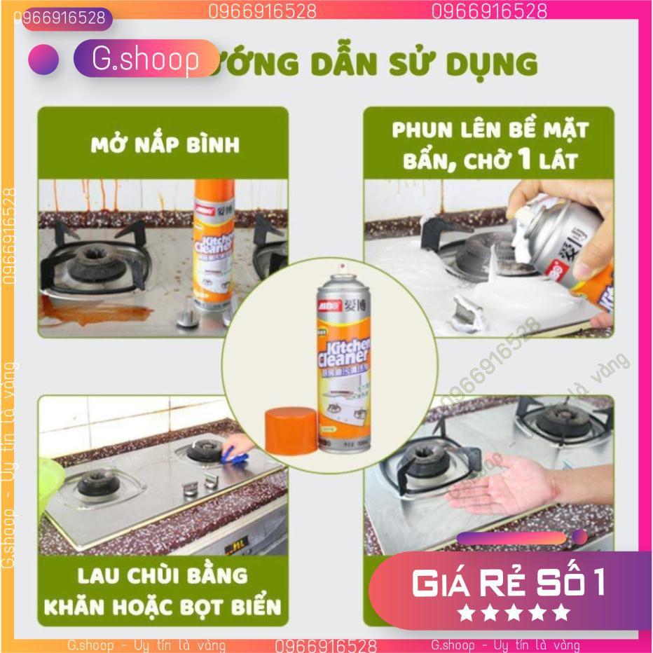 Chai xịt vệ sinh nhà bếp kitchen cleaner aibo loại xin siêu sạch S1975