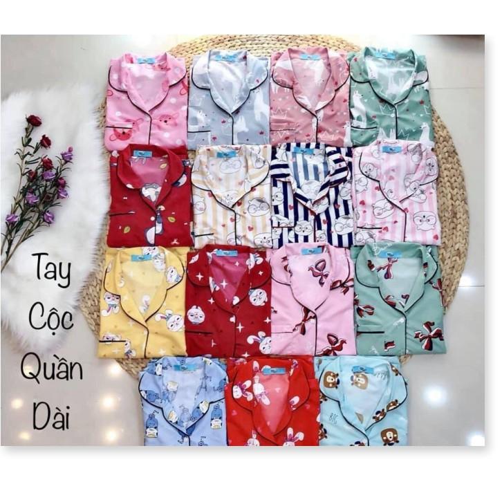 Pijama kate Thái tay ngắn quần dài