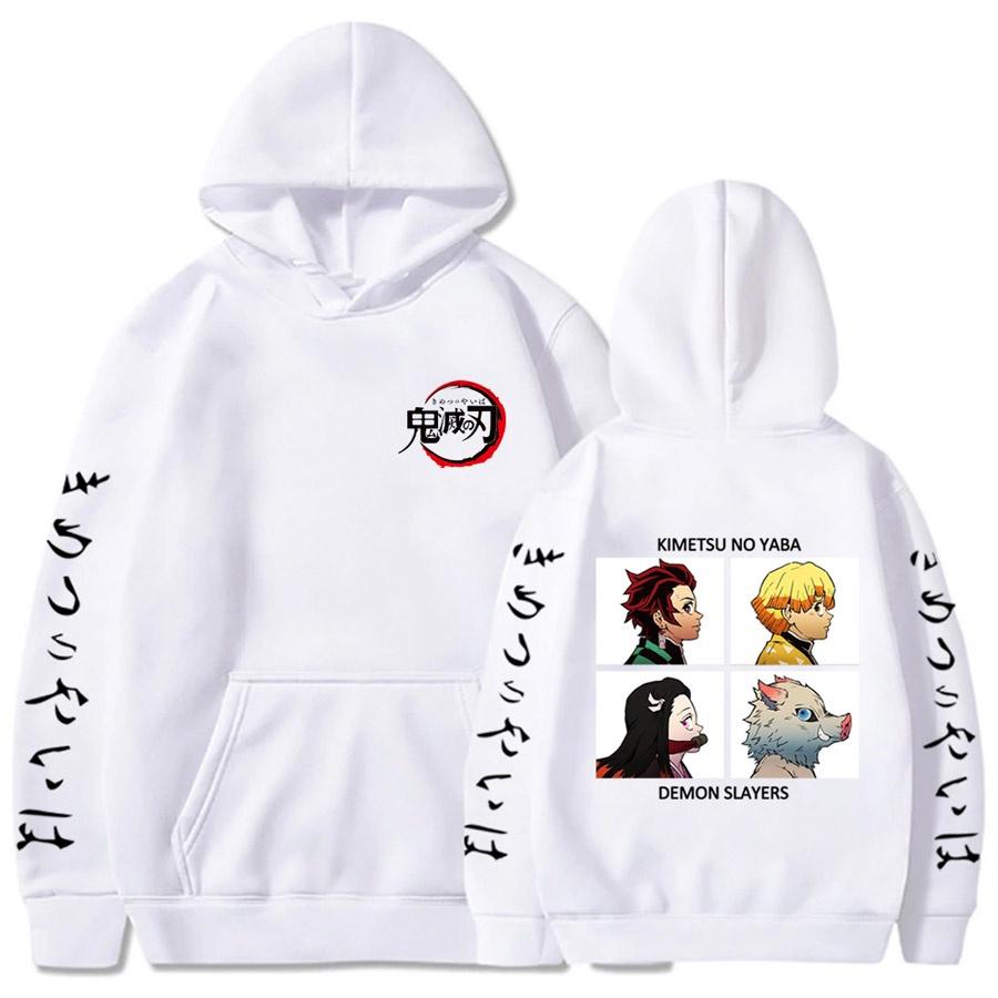 Áo hoodie nam nữ Kimetsu No Yaiba 3, Vải Nỉ Ngoại Dầy Dặn, Anam Store