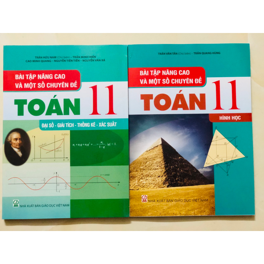Sách - Combo Bài Tập Nâng Cao Và Một Số Chuyên Đề Toán 11 Đại Số - Giải Tích - Thông kê - Xắc suất + Hình Học