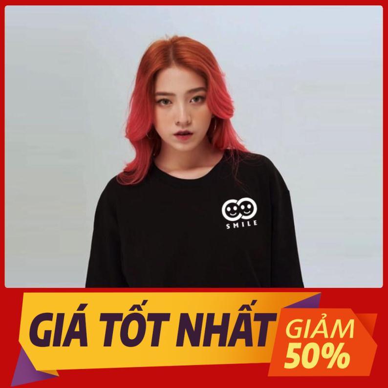 - Áo Thun Unisex Tay Lỡ SMILE