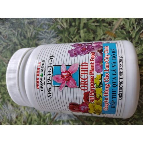 Phân bón chuyên dùng cho phong lan NPK 19-31-17 orchid- chai 85 gram