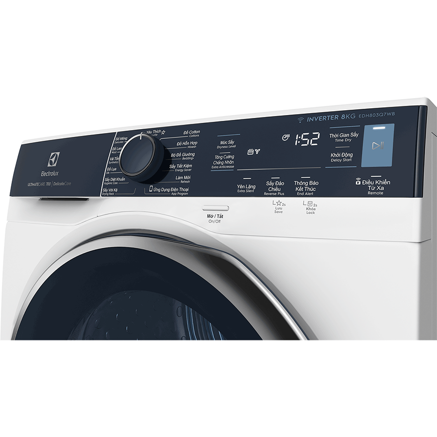 Hình ảnh Máy sấy Electrolux 8kg EDH803Q7WB - Chỉ giao HCM