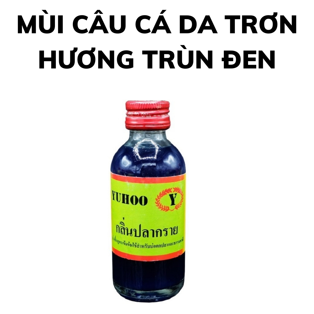 Thính nhử cá da trơn thái lan chai 60ml loại Yuhoo, tinh mùi câu cá dạng lỏng trộn với mồi dùng để câu trê cá ngát cá lăng cá nheo ở ao hồ sông suối siêu nhạy