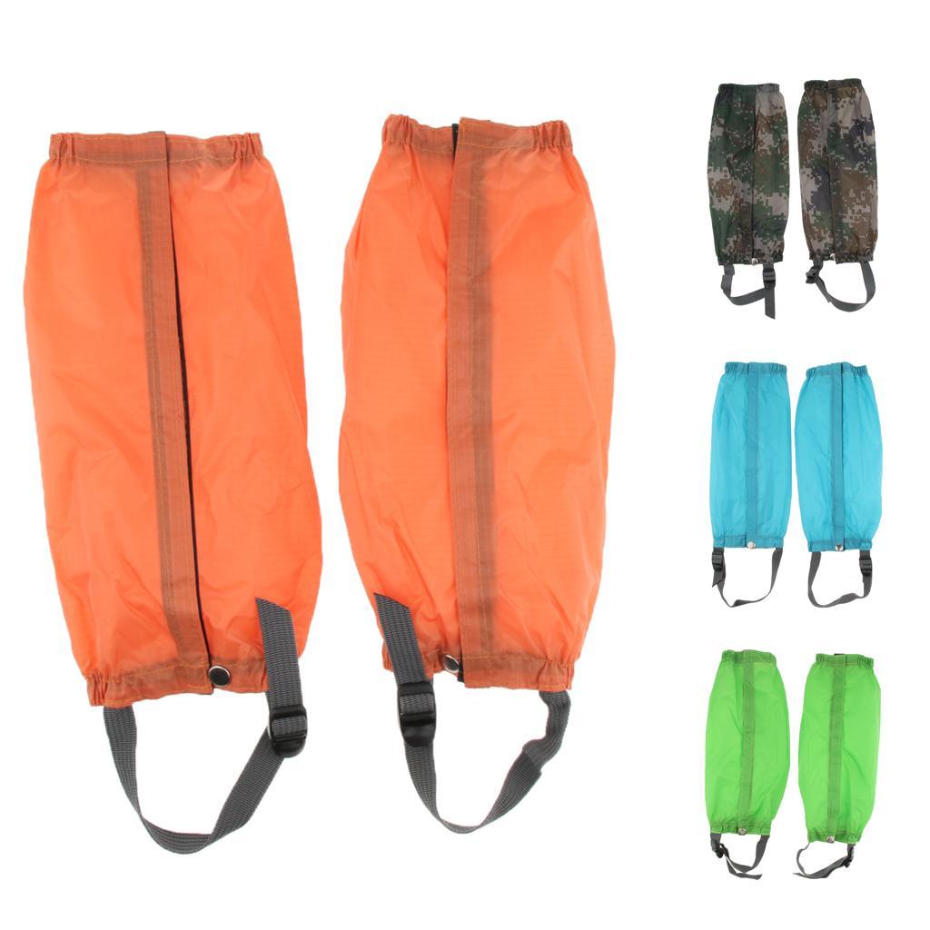Outdoor Walking Hiking Waterproof Gaiters Boot Covers Leg Guards