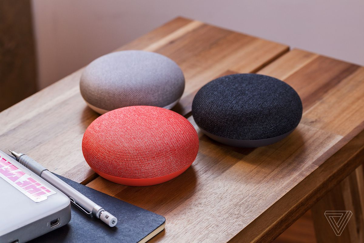 Loa thông minh trích hợp trợ lí ảo Google Home Mini (Charcoal) - Hàng Nhập Khẩu