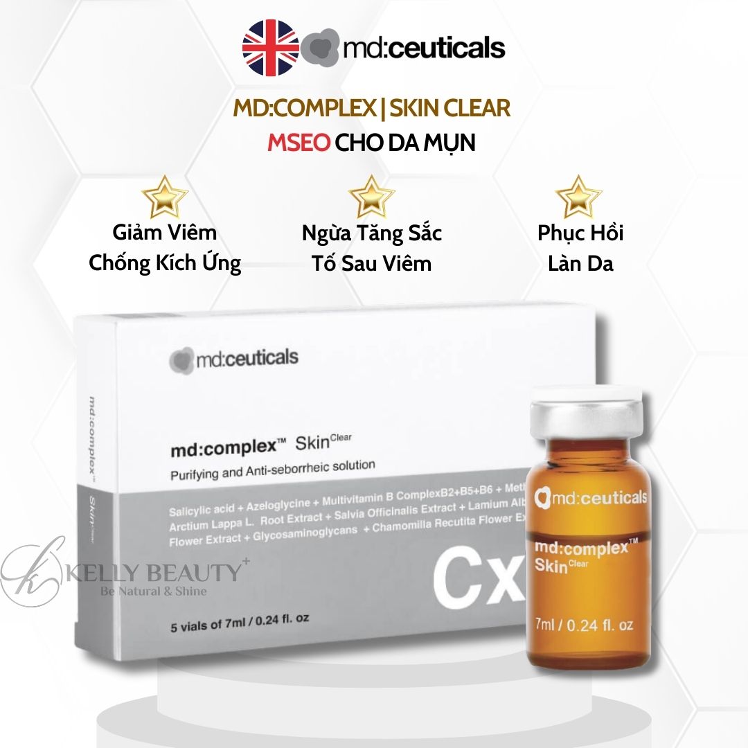 Meso Cho Da Mụn MD:COMPLEX Skinclear - md:ceuticals Mesotherapy | Kelly Beauty