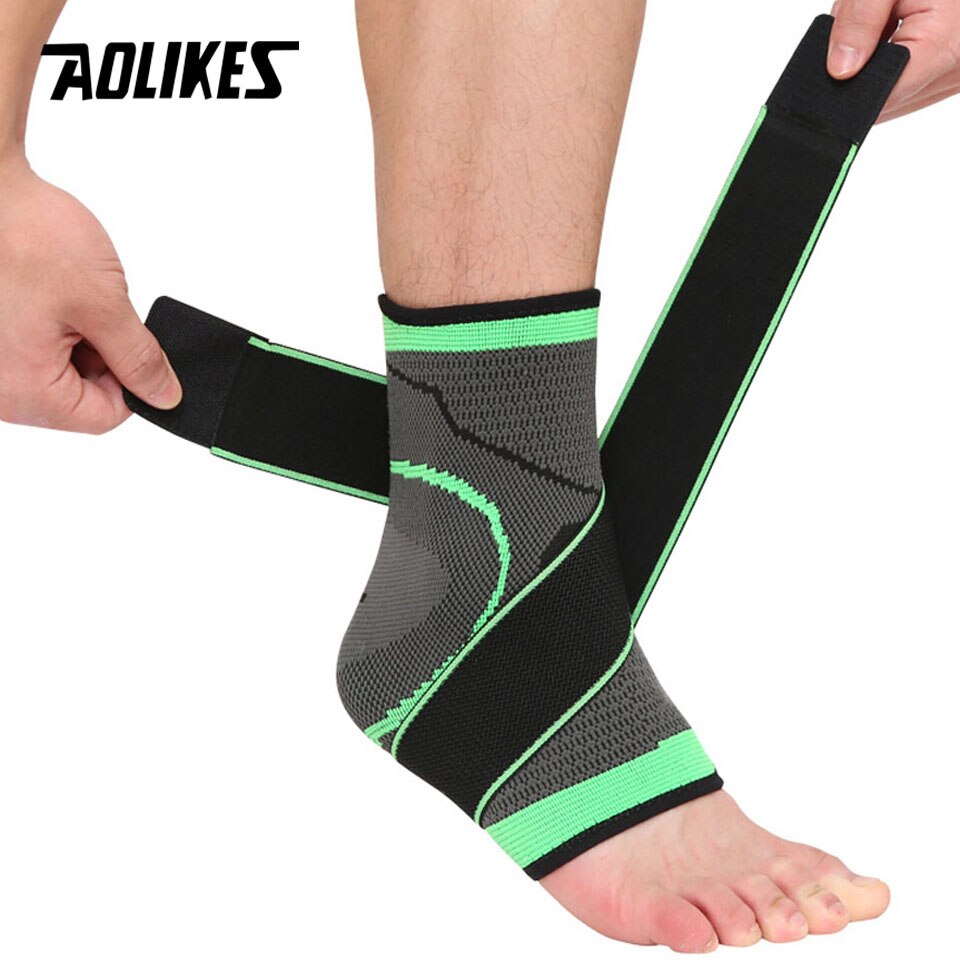 Bộ 2 băng thun bảo vệ mắt cá chân AOLIKES A-7529 Taekwondo Pressurized elastic ankle