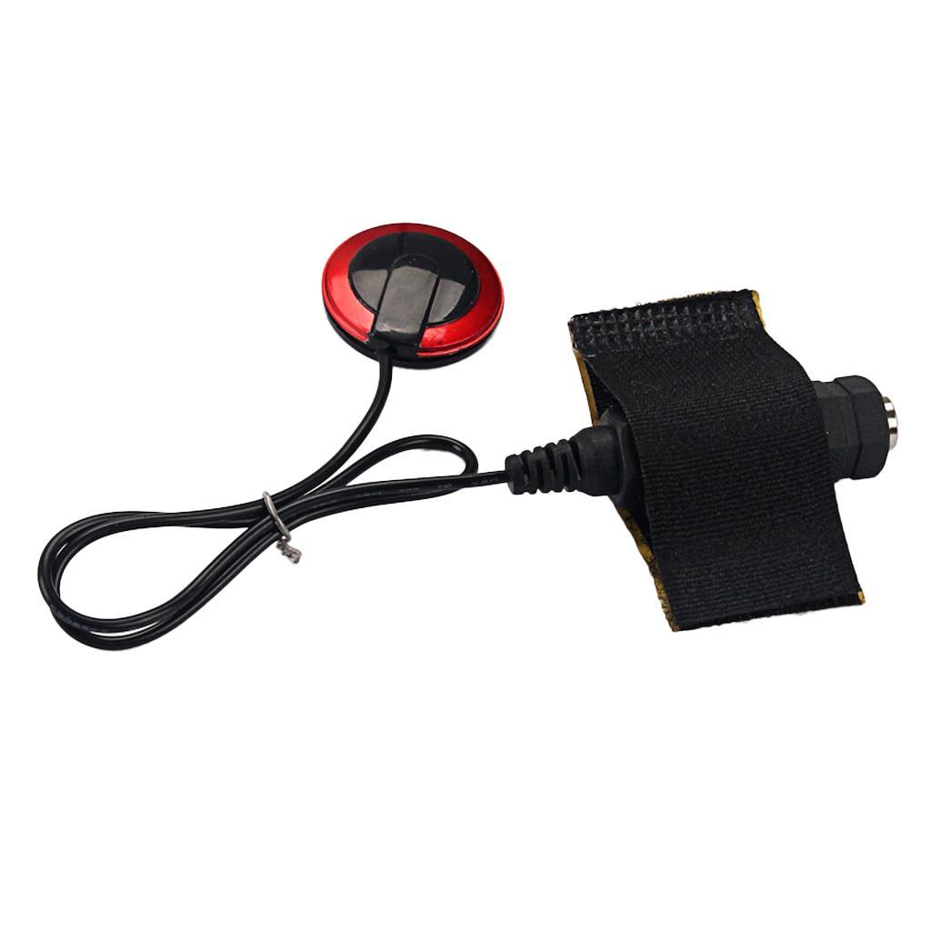 Guitar Sound Pick Up Clip Sound Hole Volume Amplify Plate Transducer