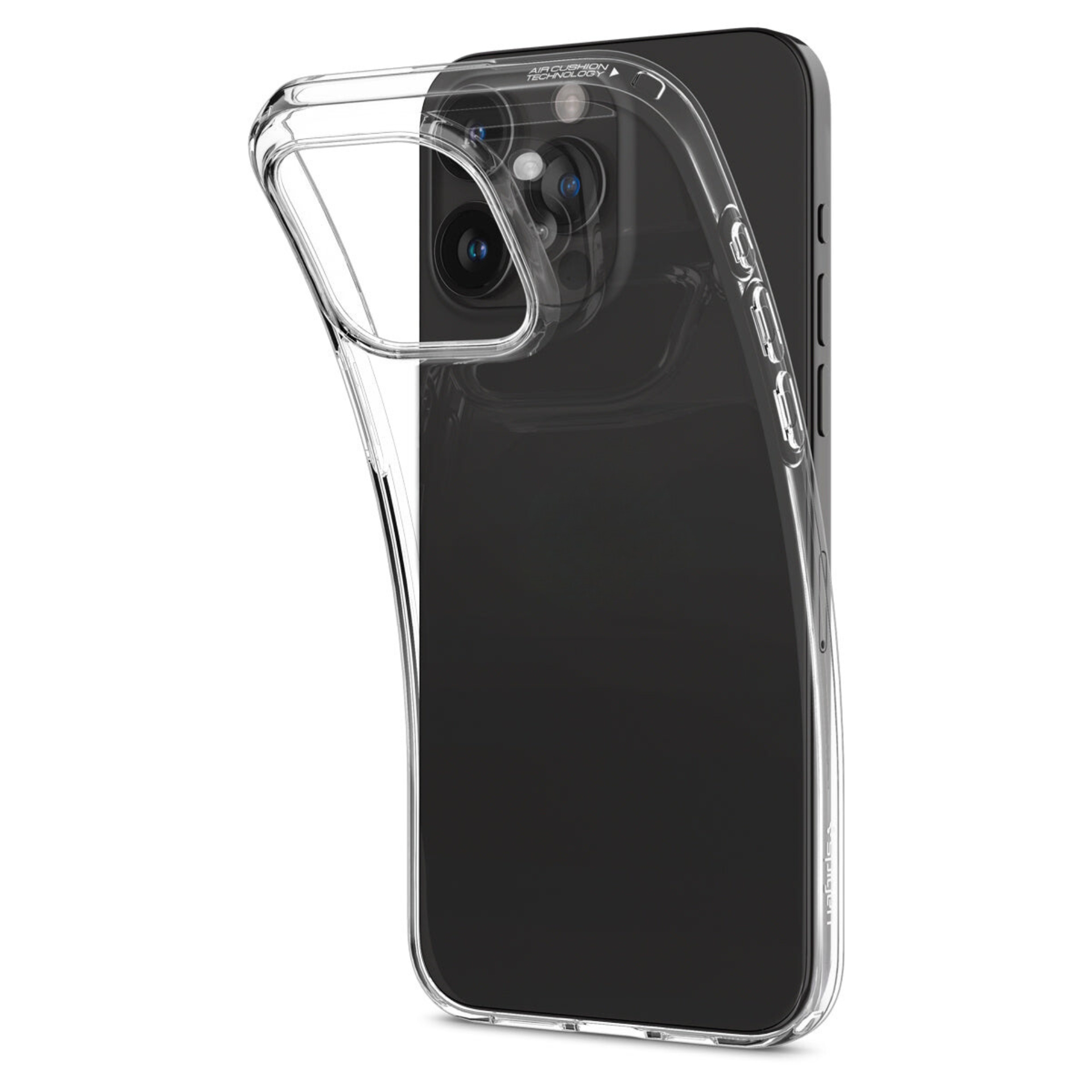 Ốp Lưng Dành Cho iPhone 15 ProMax/ iPhone 15 Pro/ iPhone 15 Plus/ iphone 15 SPIGEN LIQUID CRYSTAL CLEAR _ Hàng chính hãng