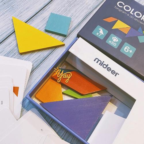 Trò Chơi Colorful Tangram - MIDEER & TOI