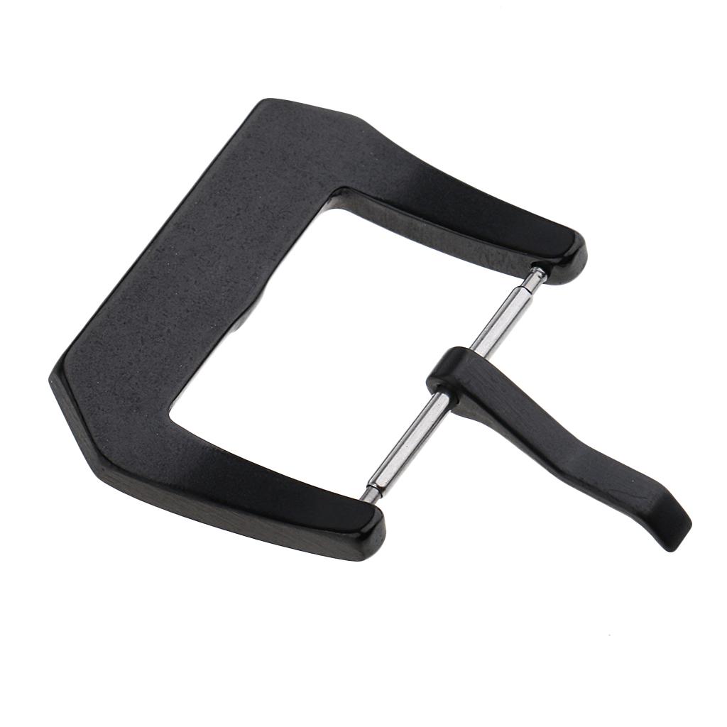 18 20 22 24 mm Wrist Watch Buckle Stainless Steel Screw-In Screw Strap Clasp