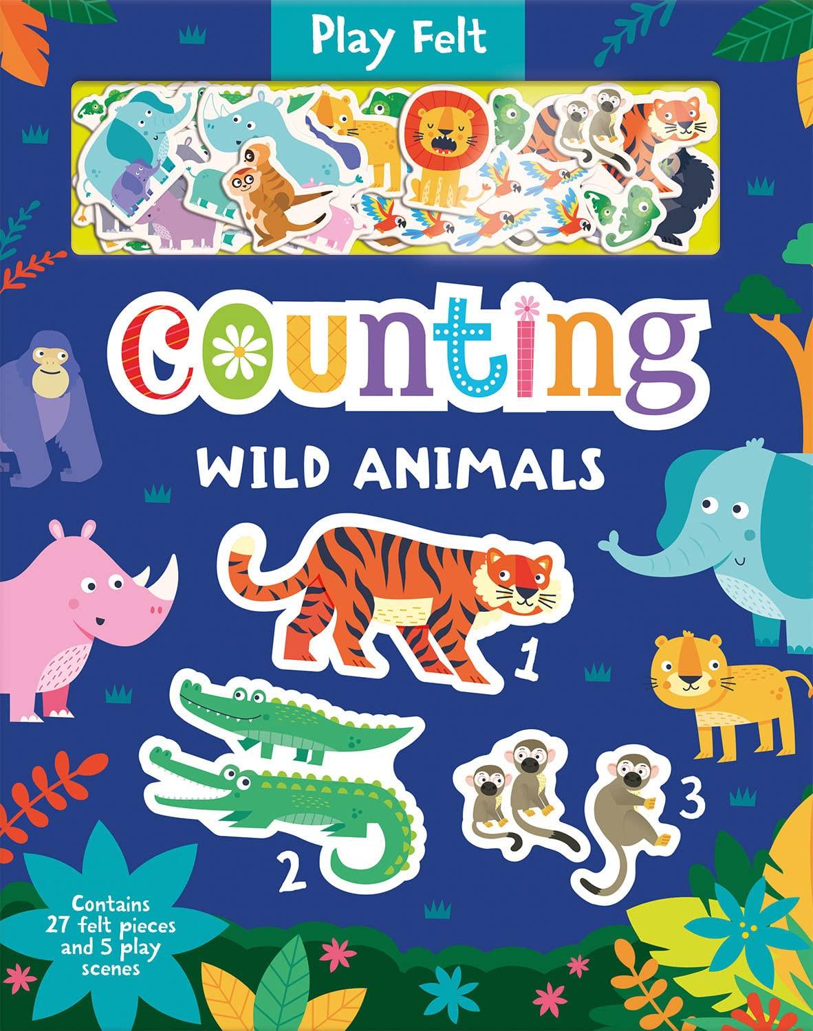 Counting Wild Animals (Play Felt Educational)