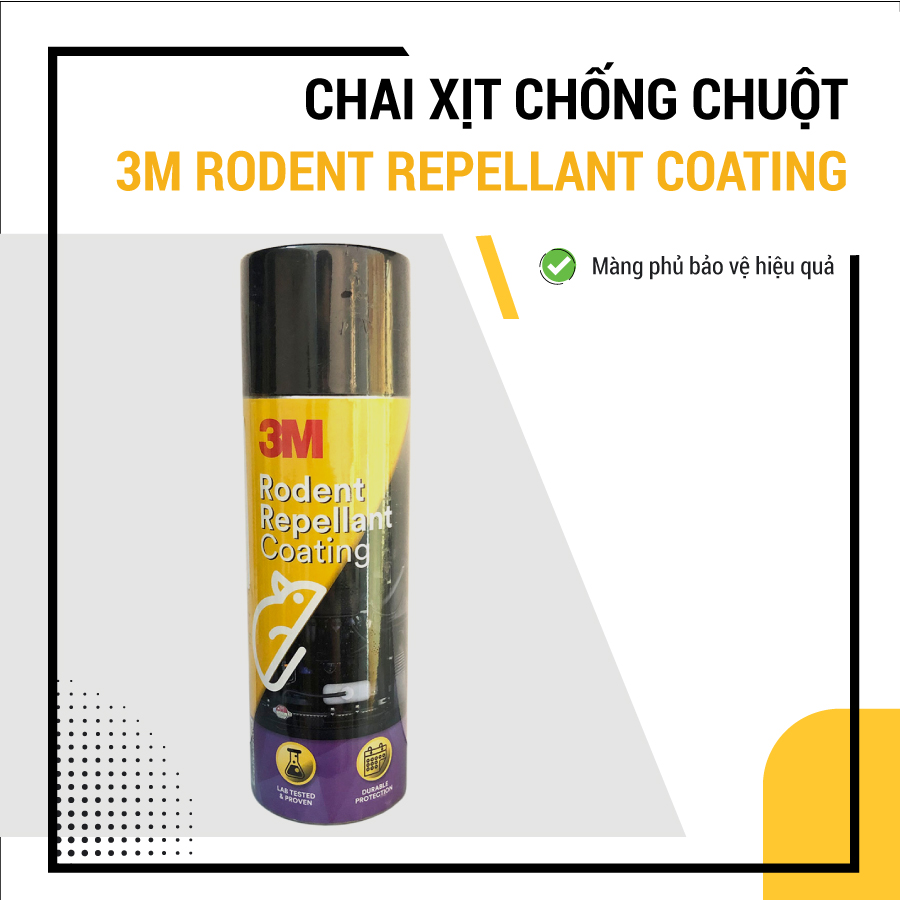 Chai Xịt Chống Chuột 3M Rodent Repellant Coating (250g)