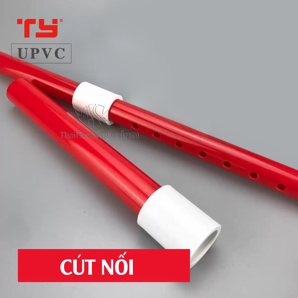 Cút nối thẳng nhựa PVC nhãn hiệu TY dùng cho bể cá cảnh