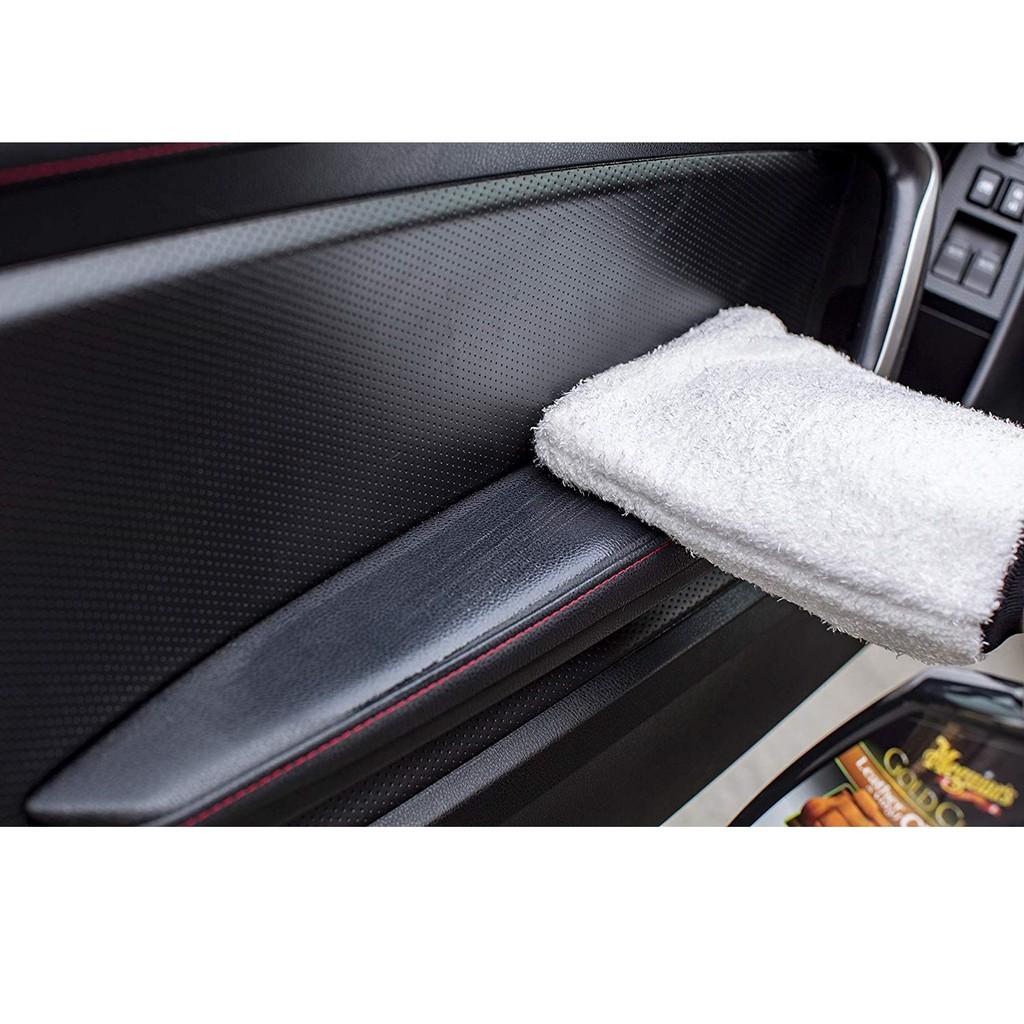 Meguiar's Găng tay rửa xe hở ngón, siêu dày - Microfiber Wash Mitt - X3002 EU