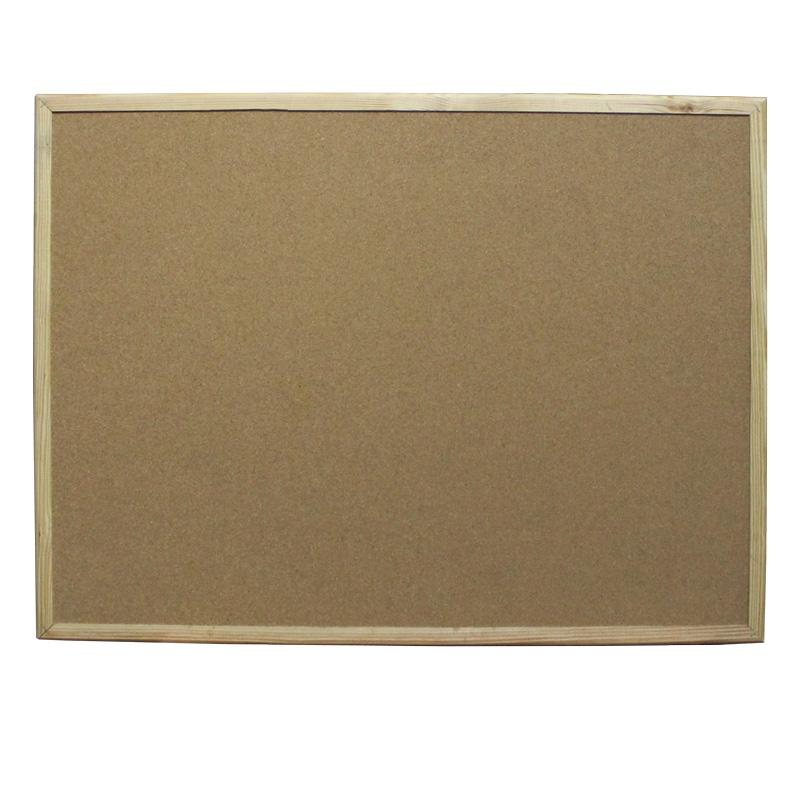 Bảng Treo Tường 2 Mặt - Bảng Ghim Bần + Bảng Bút Lông 80 x 60 cm