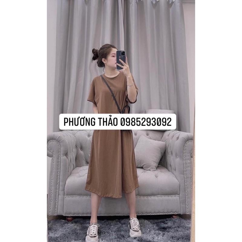 Váy suông cotton tici loại 1 mát - có big size