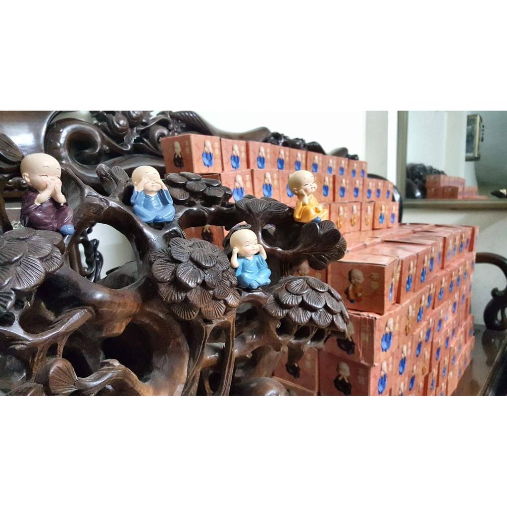 Tượng sứ Phật 4 KHÔNG hàng chuẩn nét,k lem màu.