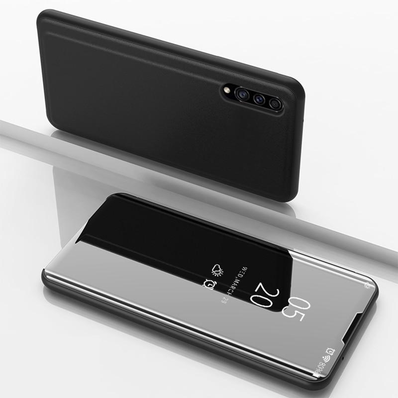 Bao Da Tráng Gương Thời Trang Cho Samsung Galaxy Note 10 9 8 S10 S9 S8 S20 Plus A50 A51 A70 A71 A50S A70S A10 A20 A30