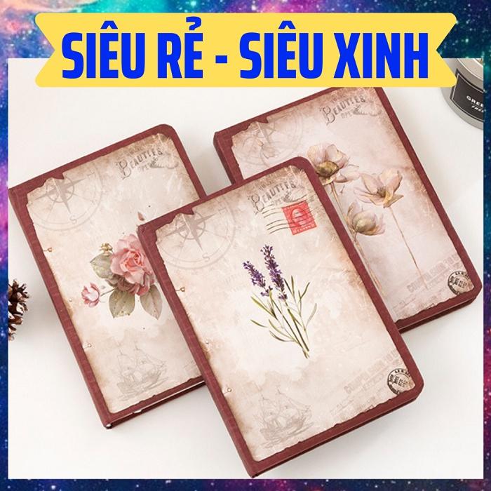 Sổ tay vintage - sổ ghi chép phong cách cổ điển tinh tế Beuties - 300 tr