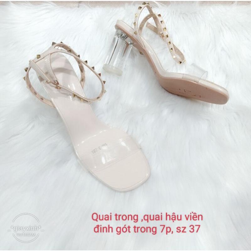 Sandal quai trong nơ đá sang chảnhcó video và ảnh thật