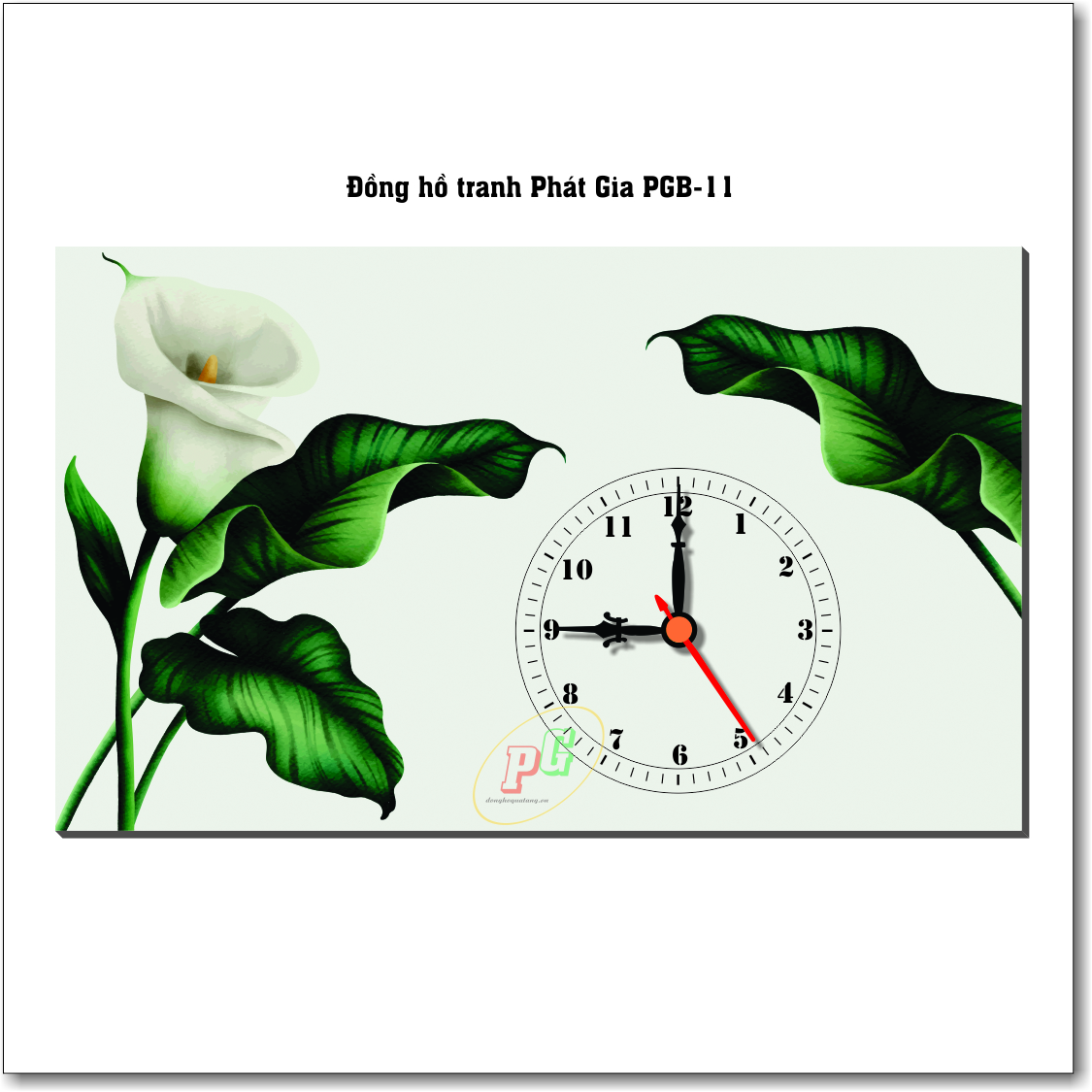 Đồng hồ tranh để bàn Phát Gia PGB-11