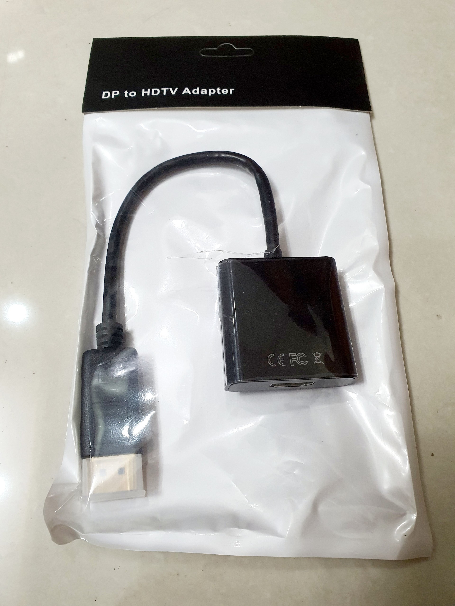 Cáp chuyển đổi 1 chiều từ Displayport to HDMI (không chuyển ngược lại)