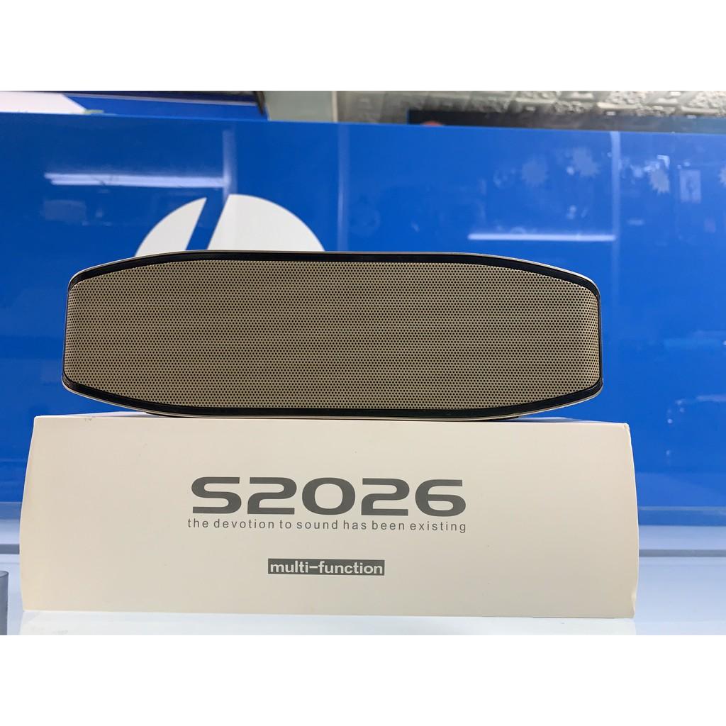 Loa Nghe Nhạc Bluetooth S2026 Cao Cấp Nghe Cực Hay