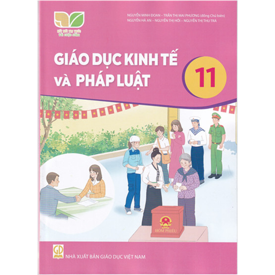 Sách - Giáo dục kinh tế và pháp luật 11 Kết nối và 2 tập giấy kiểm tra