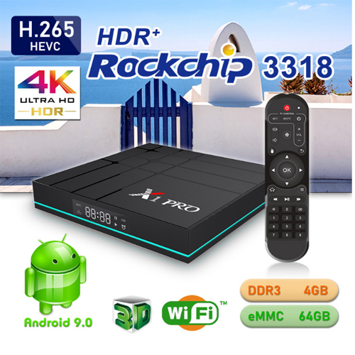 Android Tivi Box Ldk.ai X1 Pro - Ram 4G Rom 64GB Android 9.0 - Hàng Chính Hãng