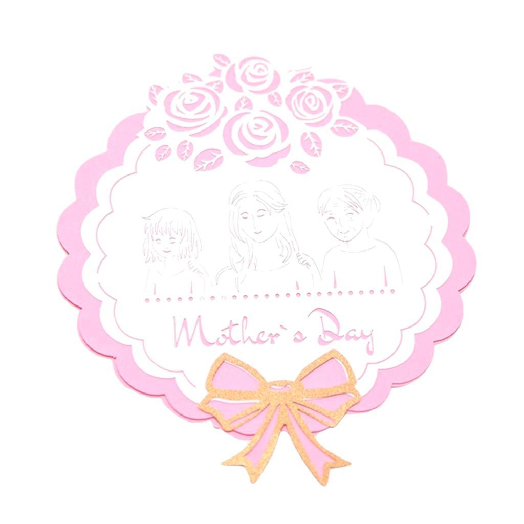 Sweet Freestanding Mothers Day Gift Card Greeting Cards Invitation Card Thank