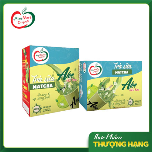 Trà Sữa Alee Milk Tea Vị Matcha 325g