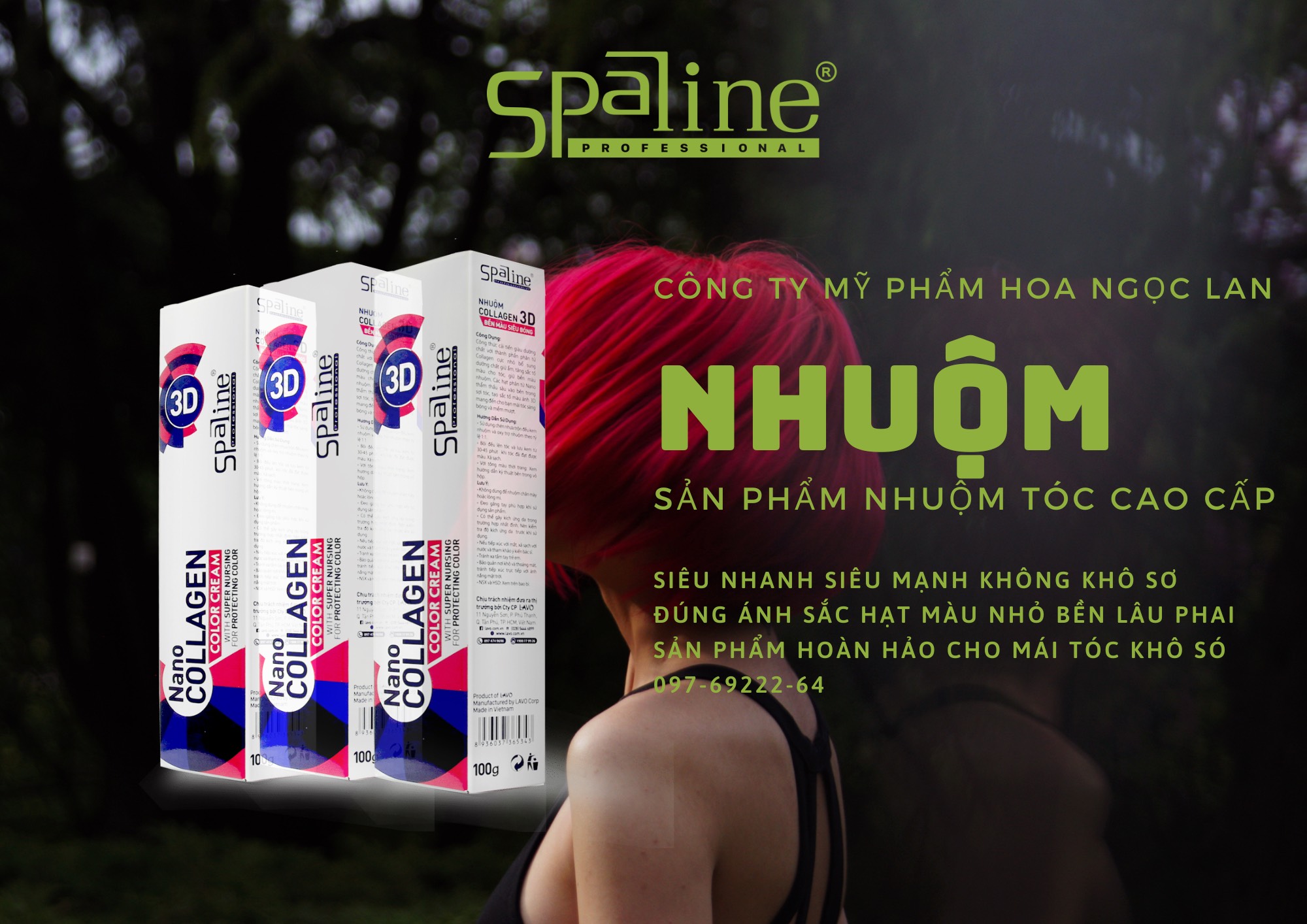 Nhuộm chuyên nghiệp Spaline