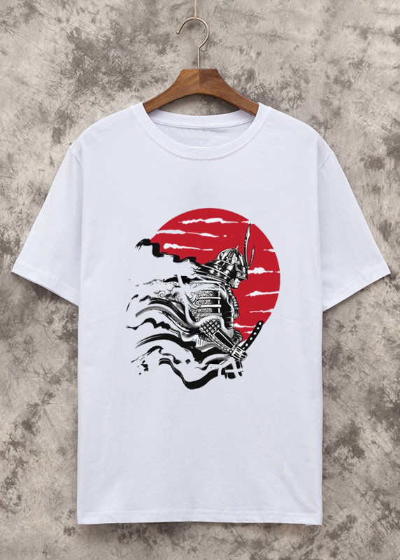 Áo phông cotton Samurai Nhật Bản style Unisex Nam nữ