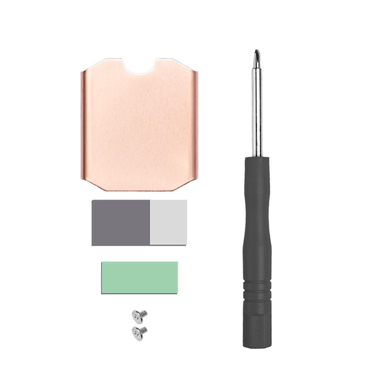 Thermal Pad , M.2  for 2230 SSD ,Cooling, Easy Installation, Screws Spare Parts Durable Heat Sink Copper Game Accessories