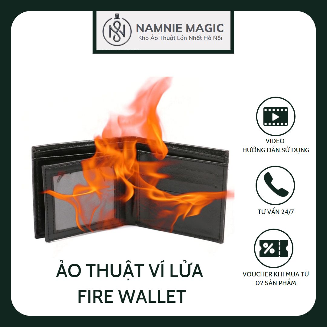 Ảo Thuật | Fire Wallet - Ví lửa