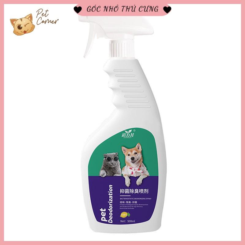 Xịt khử khuẩn cho thú cưng hương chanh 500ml