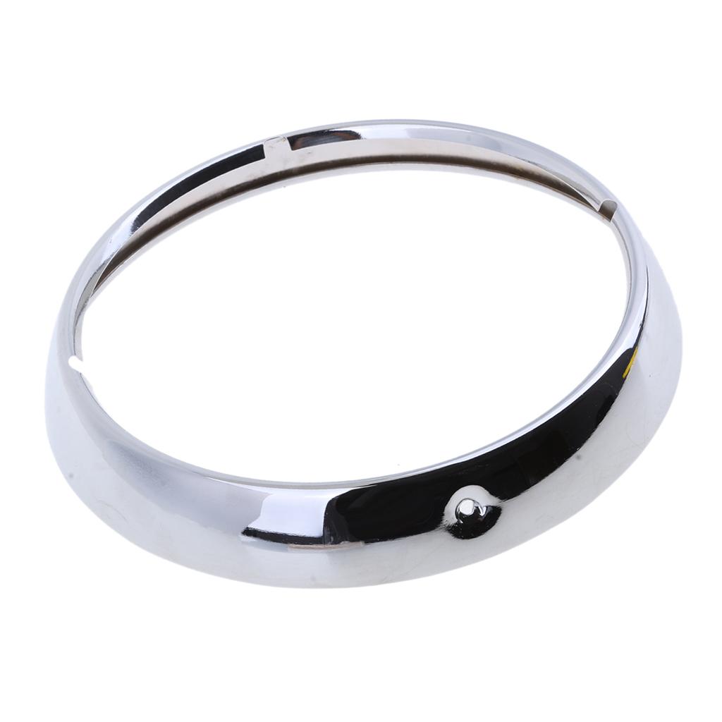 Motorcycle 7" Headlight Trim Ring for Harley Electra Street Glide Touring