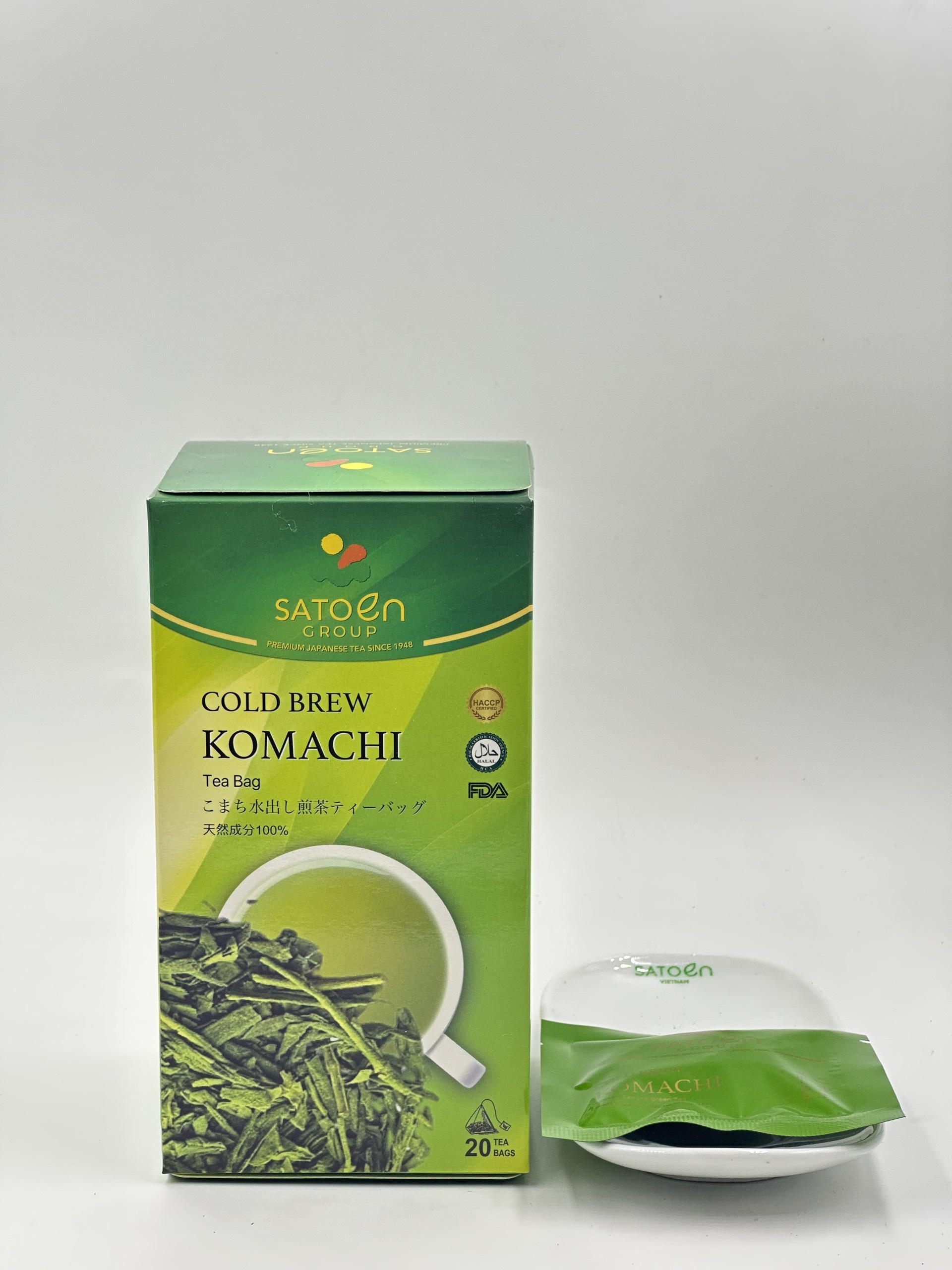Hộp Trà túi lọc Satoen Komachi Pha Lạnh 50g