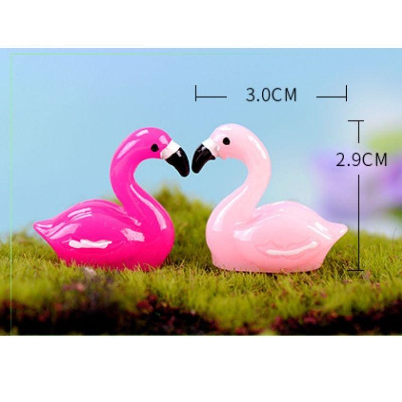 Mô hình con thiên nga trang trí tiểu cảnh, sân vườn, terrarium